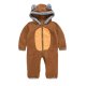 Baby's Clothing Baby's Fleece Jacket Cartoon Animal Shape Long Sleeve