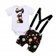 European And American Baby Summer Children's Clothing Digital Romper